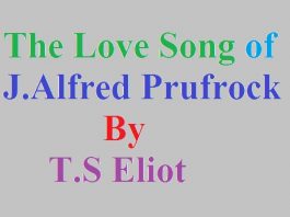 The Love Song of J Alfred Prufrock