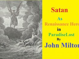Study Character of satan in paradise lost book 1
