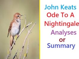 Ode to a Nightingale by John Keats