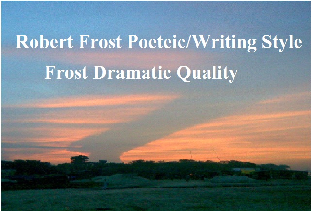 Robert Frost writing style