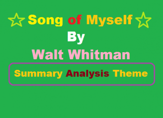 song of myself walter whitman